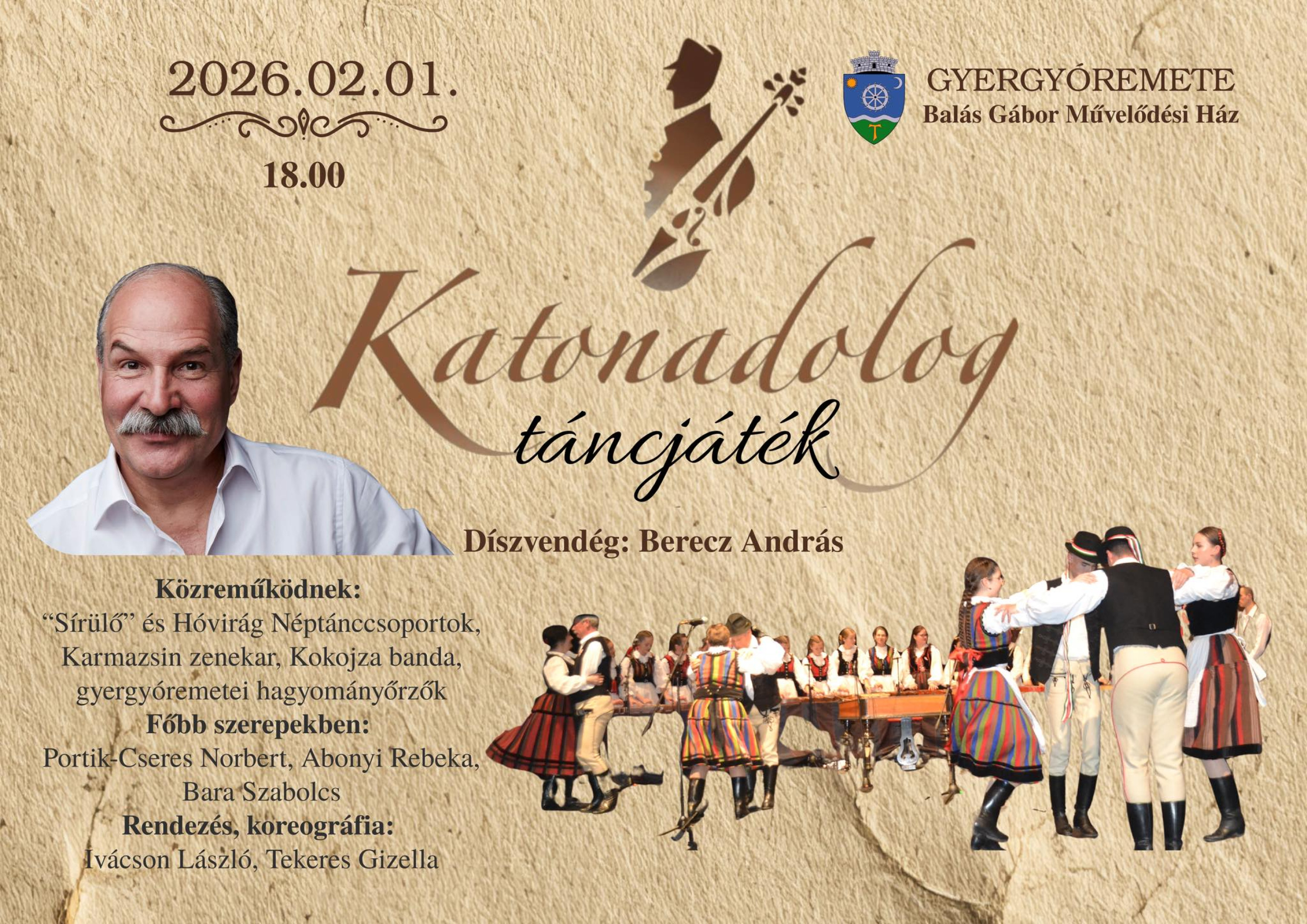 Nyilvános főpróba - Katonadolog táncjáték