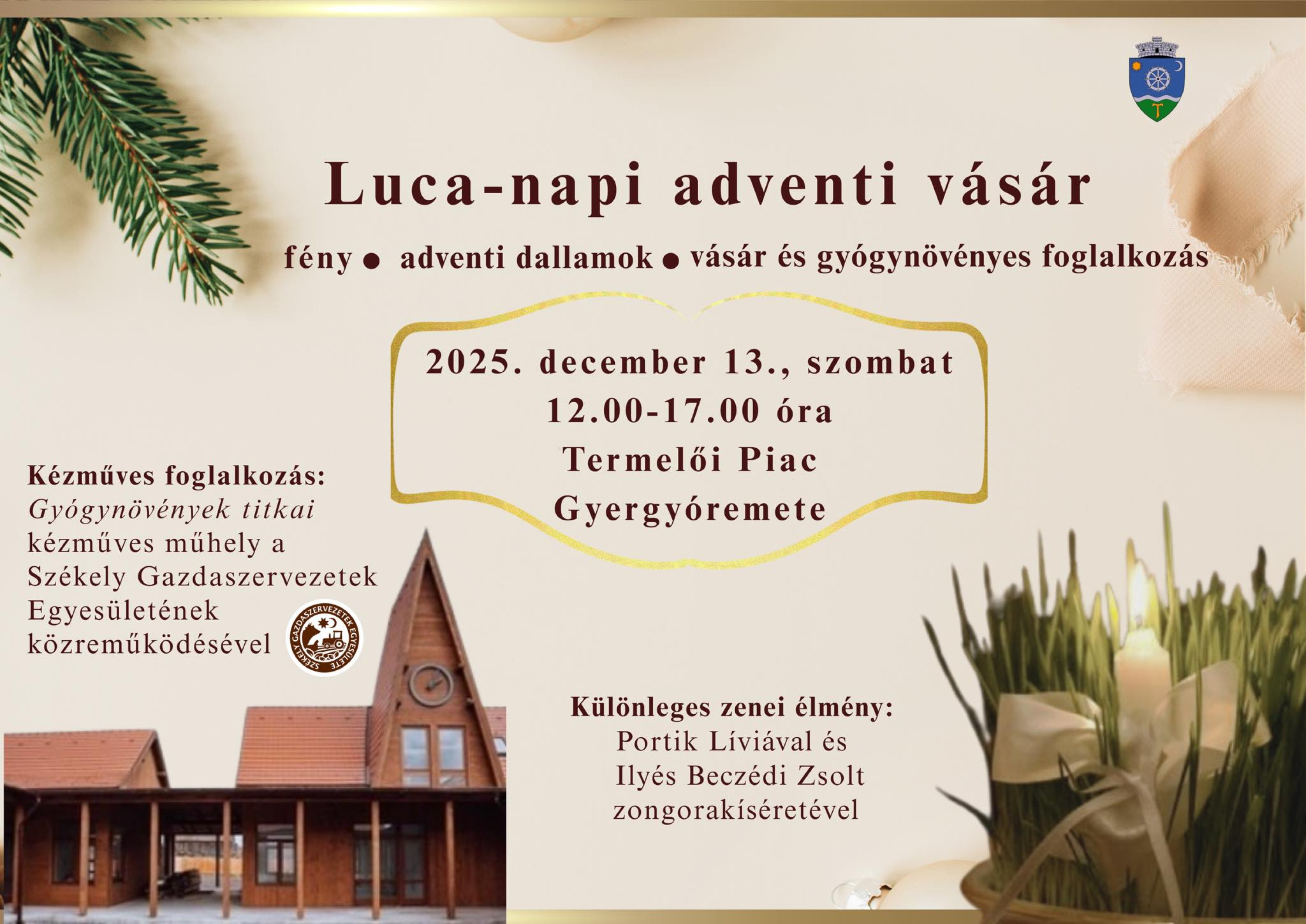 Luca-napi adventi vásár Gyergyóremetén!