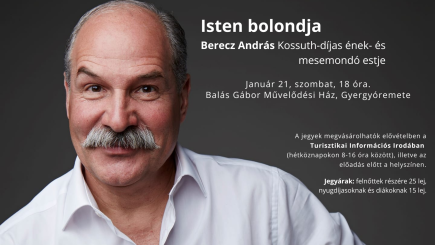 Isten bolondja - Berecz András előadása