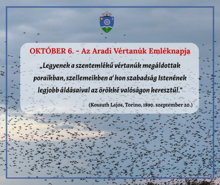 Az Aradi Vértanúk Emléknapja