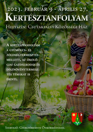Kertésztanfolyam
