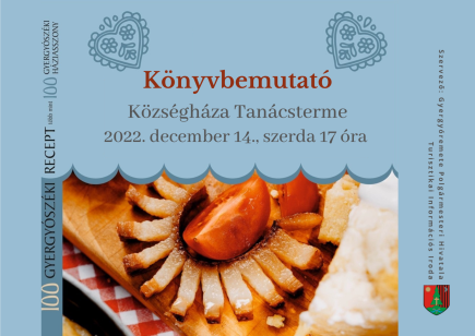 100 gyergyószéki recept - könyvbemutató és közönségtalálkozó