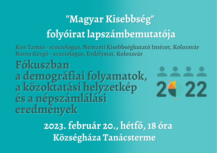 A Magyar Kisebbség lapszámbemutatója Gyergyóremetén