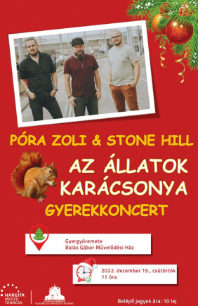 Az állatok karácsonya - gyerekkoncert