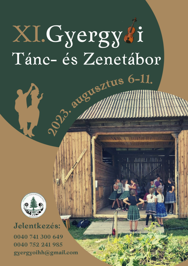 A XI. Gyergyói Tánc- és Zenetábor regisztációs felülete