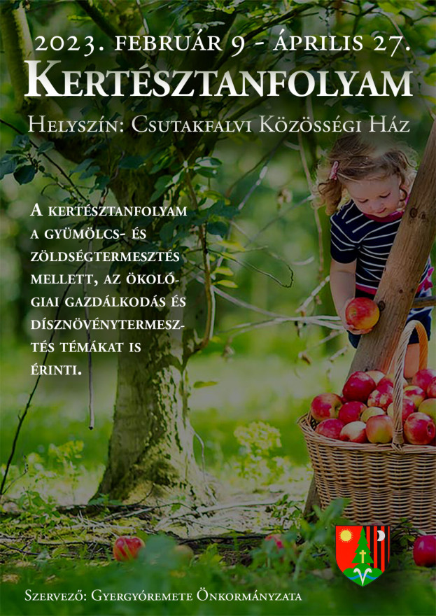 Kertésztanfolyam
