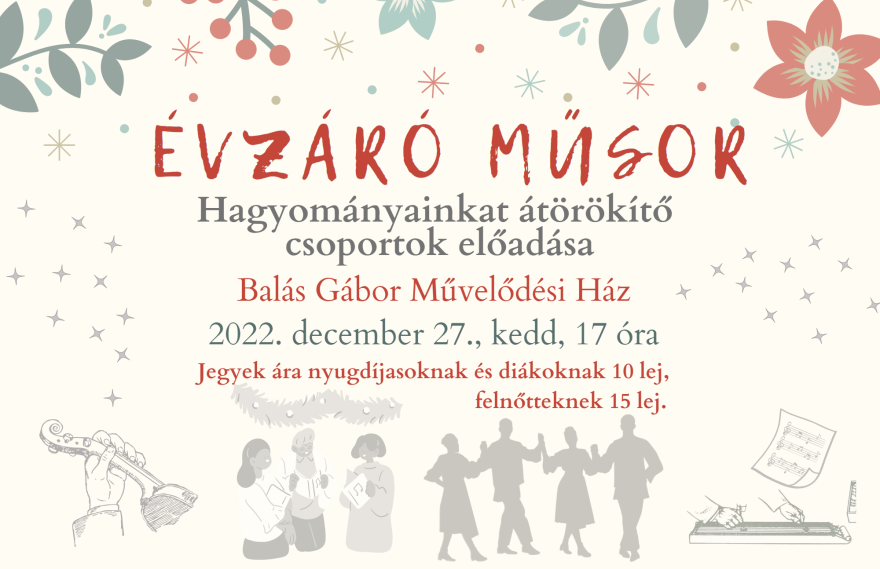 Népi évadzáró műsor